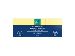 BÜROLINE Haftnotizen 3 x 100 Blatt