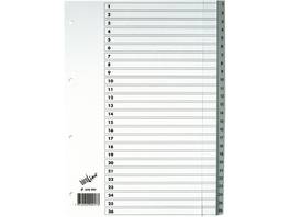 BÜROLINE Zahlenregister 1 - 52