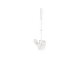 Brosse WC avec nettoyeur de bord 3 pièces