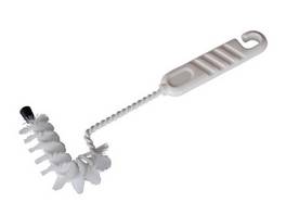 Brosse déversoir 2 fois courbée