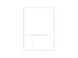 Bulletin de versement QR A4, 90 g/m2, non imprimé