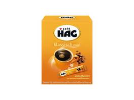 CAFÉ HAG Gemahlener Kaffee klassisch mild 25 Beutel
