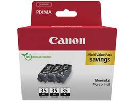 CANON Triple Pack Tinte schwarz