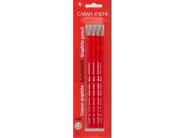 CARAN D'ACHE  Crayon Ecolier Edelweiss HB 4 pcs.