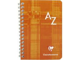 CLAIREFONTAINE Carnet spirale assorti. 9,5 x14cm