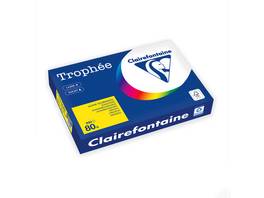 CLAIREFONTAINE Kopierpapier Trophée Intensiv A3, 80 g/m², 500 Blatt