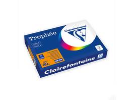 CLAIREFONTAINE Kopierpapier Trophée Neon A3, 80 g/m², 500 Blatt