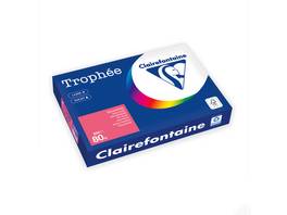 CLAIREFONTAINE Kopierpapier Trophée Pastell A3, 80 g/m², 500 Blatt