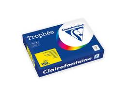 CLAIREFONTAINE Papier à copier Trophée Intensif A4, 160 g/m², 250 feuilles