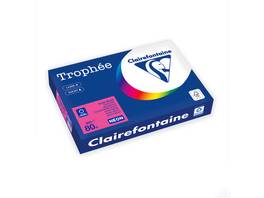 CLAIREFONTAINE Papier à copier Trophée Neon A3, 80 g/m², 500 feuilles