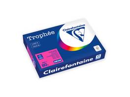 CLAIREFONTAINE Papier à copier Trophée Neon A4, 80 g/m², 500 feuilles