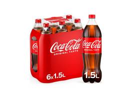 COCA COLA 6 x 1.5 litres