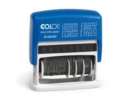 COLOP S 120WD D02 Mehrtextstempel 41 x 4 mm - DE