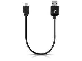Câble RadTech USB A vers USB Micro B, 20 cm de longueur - Noir