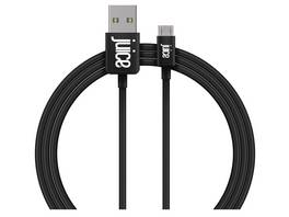 Câble de recharge et de synchronisation de jus USB-A vers Micro-USB (Charge & Sync), 1,5 m - noir