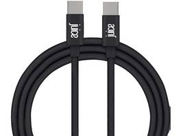 Câble de recharge et de synchronisation de jus pour tous les appareils portables USB-C, 1 m - noir