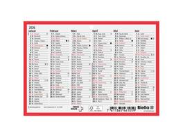 Calendrier mural BIELLA 2026 DE