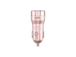 CarPlug Double Blanc-Alu
