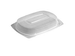 Couvercle dôme pour barquette-repas, 400 pièces