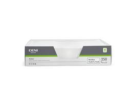 DENI meet Sets de table Airlaid, gris, 30x40cm