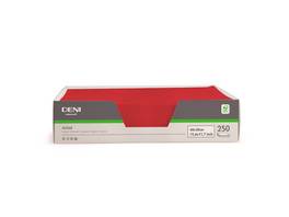 DENI meet Sets de table Airlaid, gris, 30x40cm