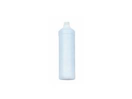 DREITURM Rundflasche leer mit blauem Deckel