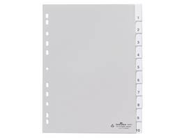 DURABLE Blankoregister 10-teilig