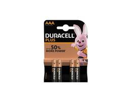DURACELL Batterie PlusPower LR03 AAA - 4er Pack