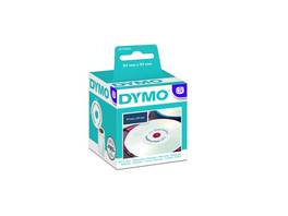 DYMO Weisse CD/DVD Etiketten, Mini CD Etiketten