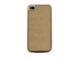 Dexim SL Superior Leather Case avec Screen-Protector  iPhone 4/4S
