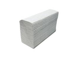 ECOGREEN Essuie-mains en papier pliage Z, 2 couches, blanc