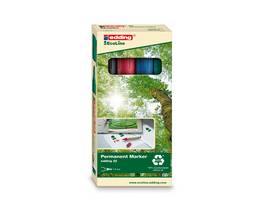 EDDING Permanent Marker 22 - 1 - 5 mm - 4 -farbig