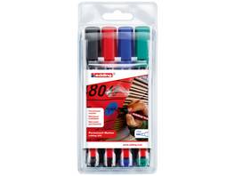 EDDING Permanent Marker 330, 4er Etui