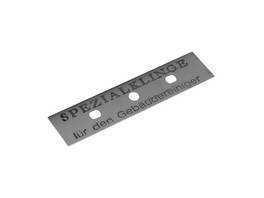 EDI CLEAN Grattoir à vitres Premium Lames de rechange, 20 pièces