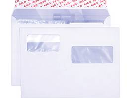 ELCO Briefumschläge Premium C5, Fenster rechts + links