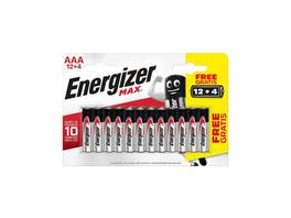 ENERGIZER Piles Max AAA 1.5V