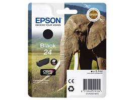 EPSON 24 Ink black Std Capacity 5.1ml 240 pages blister C13T24214012