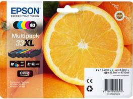 EPSON Multipack Tinte 33XL CMYBKPBK