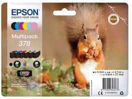 EPSON Multipack Tinte 378 6-color