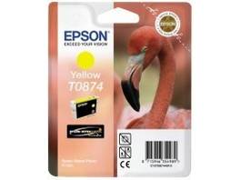 EPSON T0874 Ink yellow Std Capacity 11.4ml blister C13T08744010