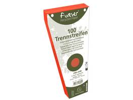 EXACOMPTA Trennstreifen trapezförmig, 100 Stück