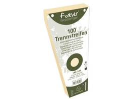 EXACOMPTA Trennstreifen trapezförmig, 100 Stück