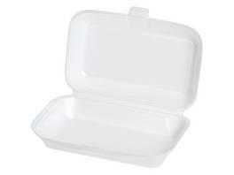 Einweg-Menuschalen klein, 24 x 13.5 x 7.5 cm, 1-teilig, 650ml