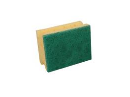 Eponges professionnelles jaune-verte, 93x72x45 mm