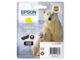 Epson Ink, yellow C13T26144010