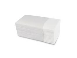 Essuie-mains en papier Premium pliage Z, 3 couches, blanc