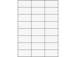 Etiquettes A4, 70 x 37 mm, 100 feuilles