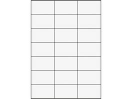 Etiquettes A4, 70 x 42 mm, 100 feuilles