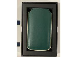 Etui en cuir véritable de haute qualité Proporta pour iPhone 5 / 5S / SE - vert