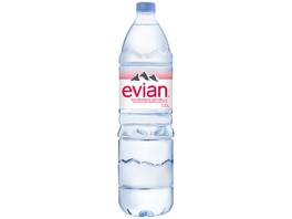Evian, eau minerale naturelle, 6 x 150 cl